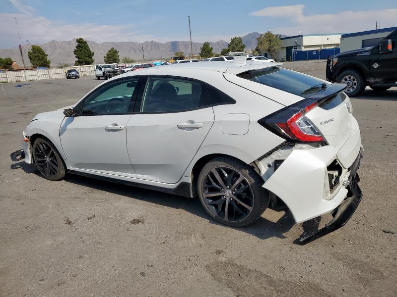 SHHFK7H49MU427381 - 2021 HONDA CIVIC SPORT WHITE photo 2