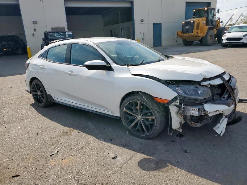 SHHFK7H49MU427381 - 2021 HONDA CIVIC SPORT WHITE photo 4