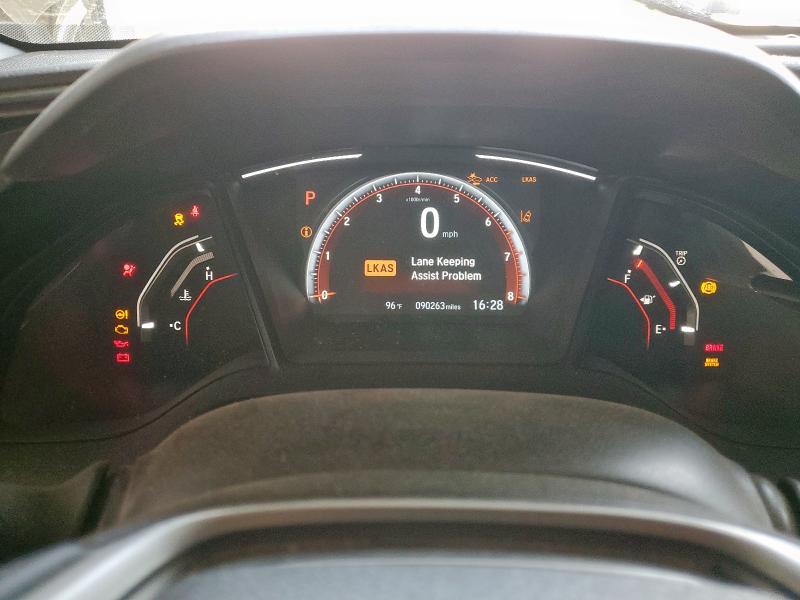 SHHFK7H49MU427381 - 2021 HONDA CIVIC SPORT WHITE photo 9