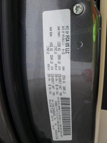 2C4RC1DG4HR502331 - 2017 CHRYSLER PACIFICA TOURING 灰色 照片 13