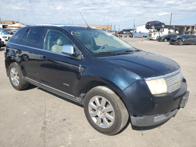 2LMDU68C98BJ16301 - 2008 LINCOLN MKX BLUE photo 4