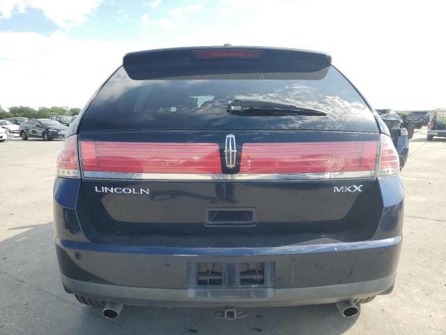 2LMDU68C98BJ16301 - 2008 LINCOLN MKX BLUE photo 6