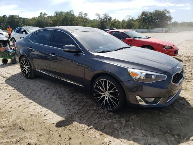 KNALN4D71F5194432 - 2015 KIA CADENZA PREMIUM GRAY photo 4