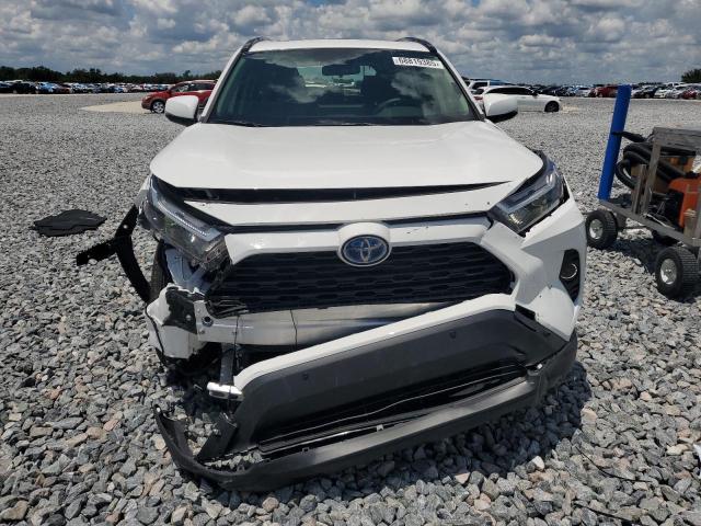 JTMRWRFV8RD264117 - 2024 TOYOTA RAV4 XLE WHITE photo 5
