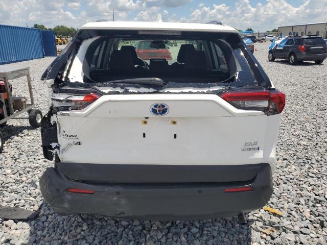 JTMRWRFV8RD264117 - 2024 TOYOTA RAV4 XLE WHITE photo 6