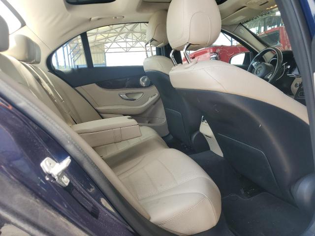 55SWF4KBXFU024717 - 2015 MERCEDES-BENZ C 300 4MATIC BLUE photo 10