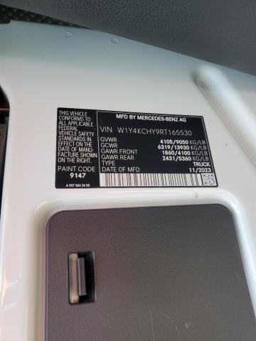 W1Y4KCHY9RT165530 - 2024 MERCEDES-BENZ SPRINTER 2500 WHITE photo 13