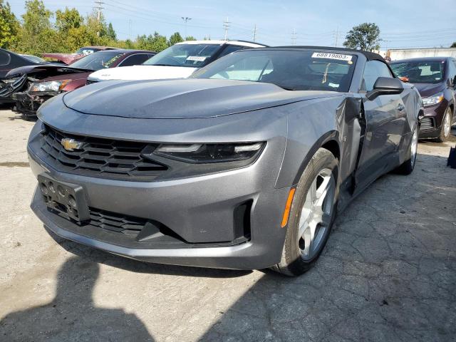 1G1FB3DXXL0123766 - 2020 CHEVROLET CAMARO LS GRAY photo 1