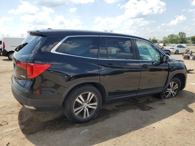 5FNYF6H56HB045848 - 2017 HONDA PILOT EXL BLACK photo 3