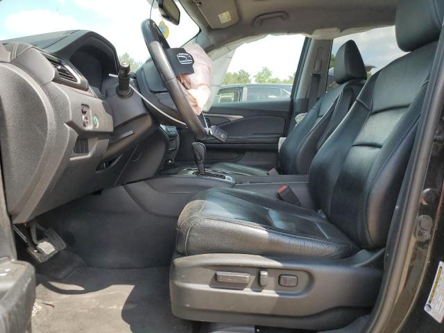 5FNYF6H56HB045848 - 2017 HONDA PILOT EXL BLACK photo 7