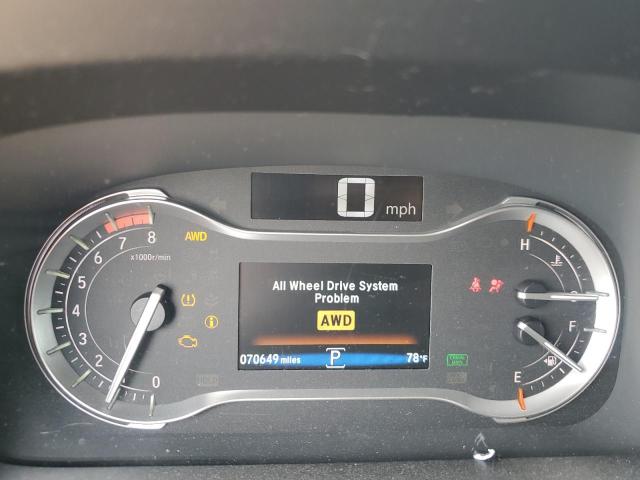 5FNYF6H56HB045848 - 2017 HONDA PILOT EXL BLACK photo 9