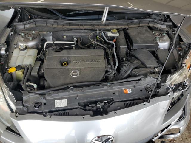 JM1BL1UG6B1469250 - 2011 MAZDA 3 I SILVER photo 11