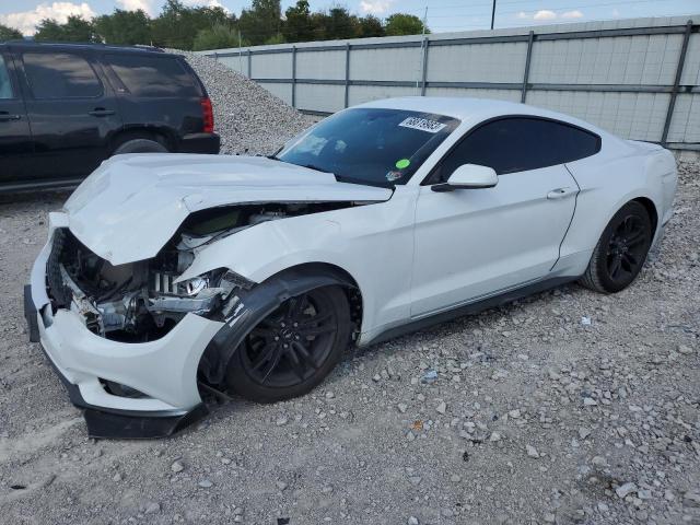 1FA6P8TH2H5221223 - 2017 FORD MUSTANG WHITE photo 1