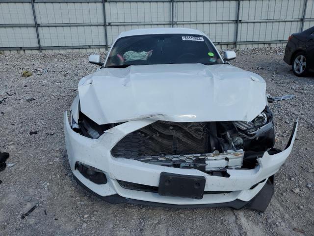 1FA6P8TH2H5221223 - 2017 FORD MUSTANG WHITE photo 5