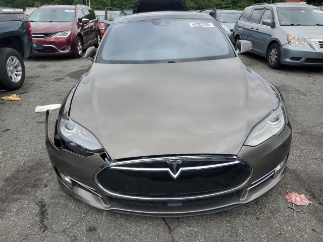 5YJSA1E2XGF127050 - 2016 TESLA MODEL S ყავისფერი ფოტო 5