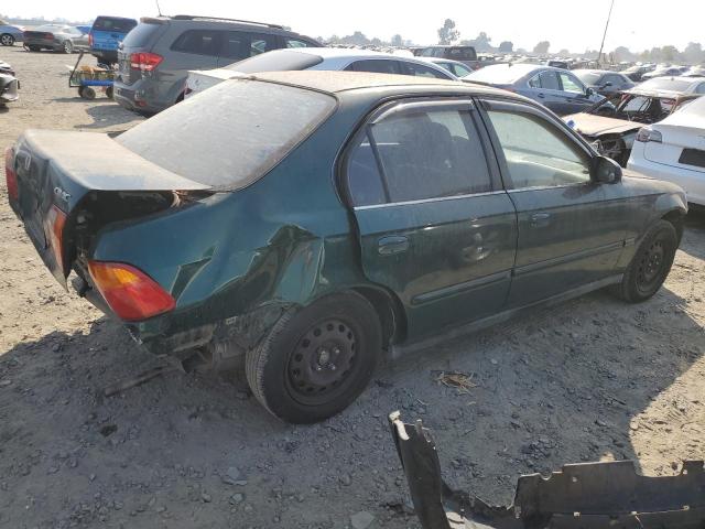 2HGEJ6610XH516310 - 1999 HONDA CIVIC BASE GREEN photo 3