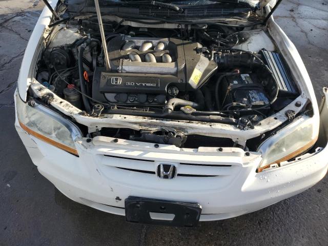 1HGCG22532A019430 - 2002 HONDA ACCORD EX WHITE photo 11