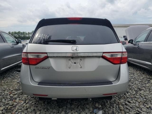 5FNRL5H69CB058554 - 2012 HONDA ODYSSEY EXL SILVER photo 6