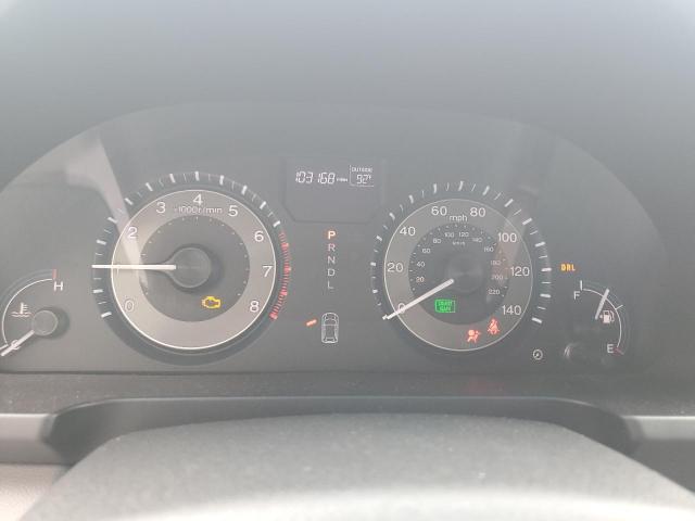 5FNRL5H69CB058554 - 2012 HONDA ODYSSEY EXL SILVER photo 9