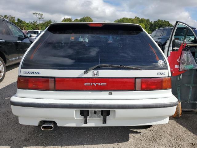 2HGED6453MH546488 - 1991 HONDA CIVIC DX WHITE photo 6