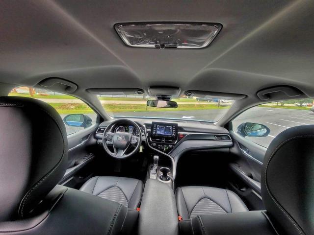 4T1G11AK8PU089008 - 2023 TOYOTA CAMRY SE NIGHT SHADE BLUE photo 9