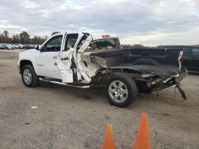 3GTP2VE31BG215233 - 2011 GMC SIERRA K1500 SLE WHITE photo 2