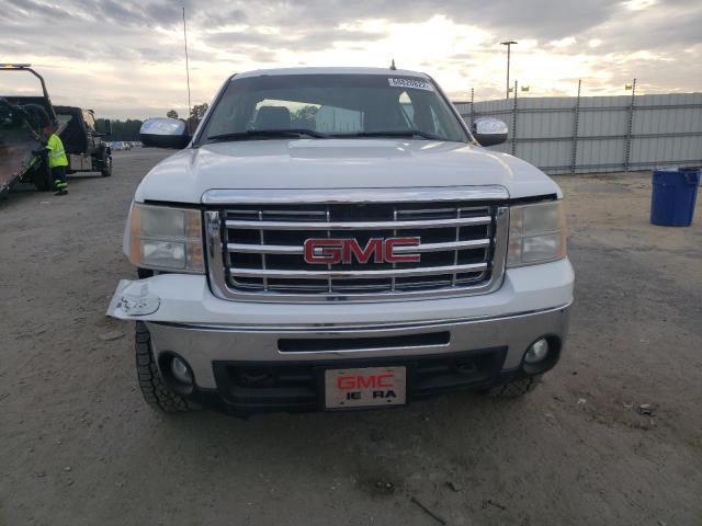 3GTP2VE31BG215233 - 2011 GMC SIERRA K1500 SLE WHITE photo 5