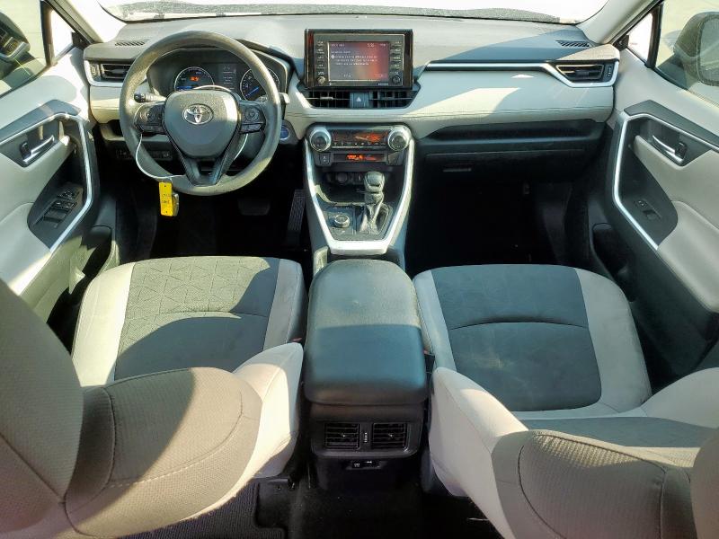 4T3RWRFV9MU020276 - 2021 TOYOTA RAV4 XLE BLACK photo 8