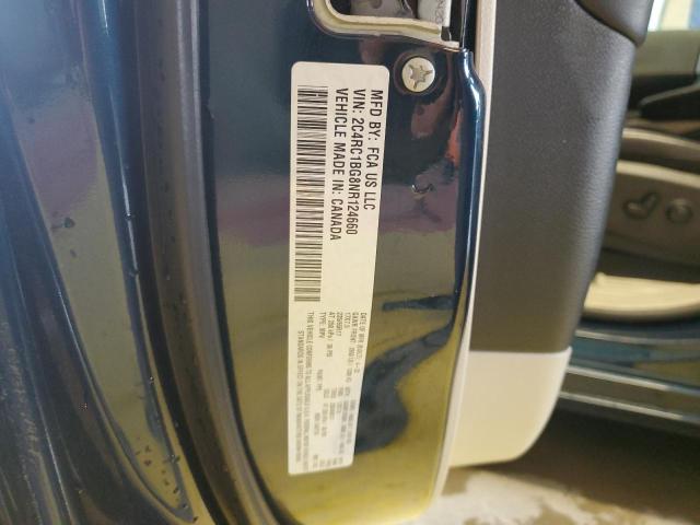 2C4RC1BG8NR124660 - 2022 CHRYSLER PACIFICA TOURING L BLUE photo 13
