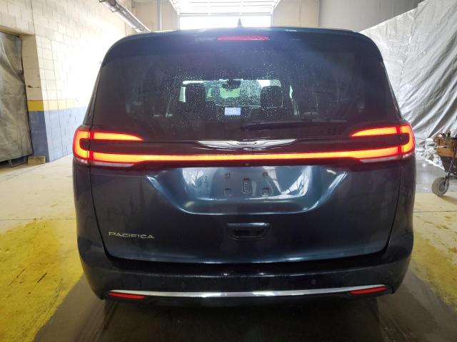 2C4RC1BG8NR124660 - 2022 CHRYSLER PACIFICA TOURING L BLUE photo 6