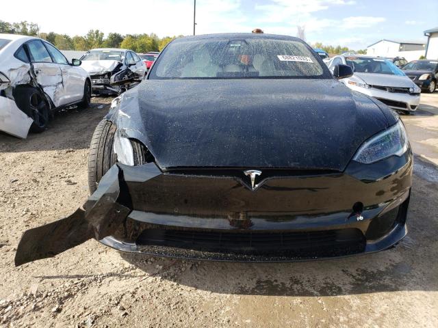 5YJSA1E50NF476032 - 2022 TESLA MODEL S Սև լուսանկար 5