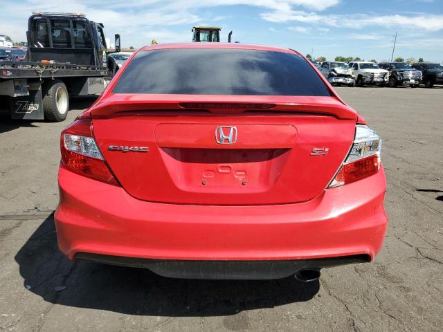 2HGFB6E56CH702191 - 2012 HONDA CIVIC SI RED photo 6