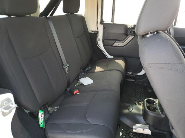 1C4BJWDG3EL277778 - 2014 JEEP WRANGLER U SPORT Beyaz fotoğraf 11