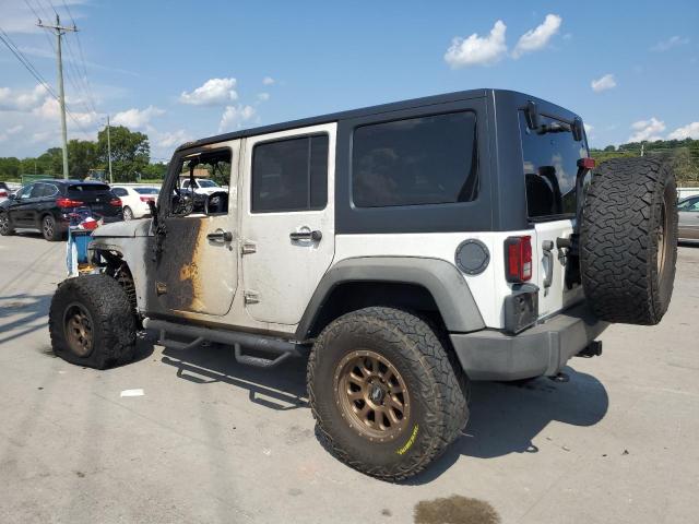 1C4BJWDG3EL277778 - 2014 JEEP WRANGLER U SPORT Beyaz fotoğraf 2