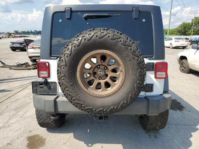 1C4BJWDG3EL277778 - 2014 JEEP WRANGLER U SPORT Beyaz fotoğraf 6