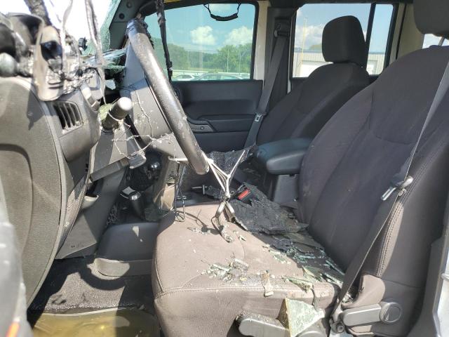 1C4BJWDG3EL277778 - 2014 JEEP WRANGLER U SPORT Beyaz fotoğraf 7