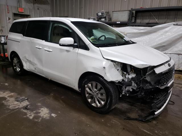 KNDMB5C11K6542351 - 2019 KIA SEDONA LX WHITE photo 4