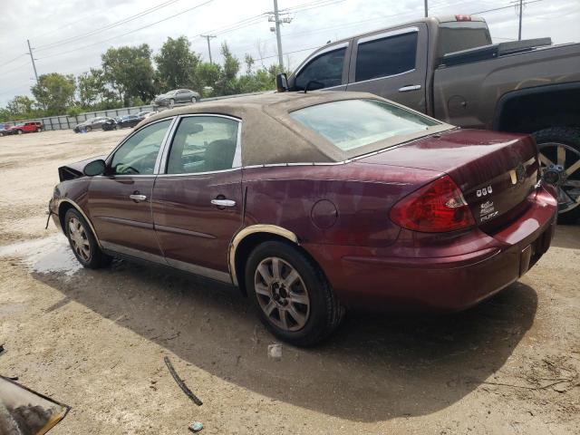 2G4WC582271198434 - 2007 BUICK LACROSSE CX BURGUNDY photo 2