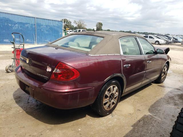 2G4WC582271198434 - 2007 BUICK LACROSSE CX BURGUNDY photo 3