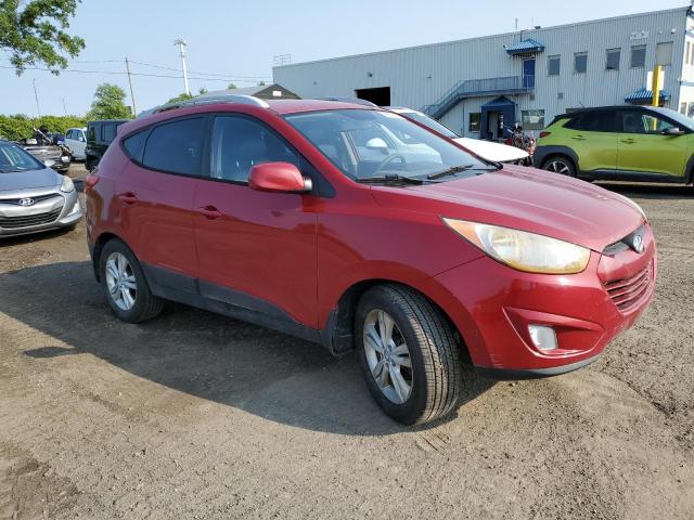 KM8JU3AC5BU172986 - 2011 HYUNDAI TUCSON GLS Czerwony zdjęcie 4