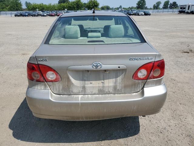 2T1BR32E65C843707 - 2005 TOYOTA COROLLA CE GOLD photo 6