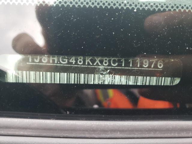 1J8HG48KX8C111976 - 2008 JEEP COMMANDER SPORT Schwarz Foto 14