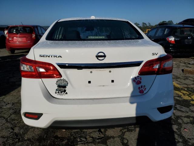 3N1AB7AP8GY322889 - 2016 NISSAN SENTRA S WHITE photo 6