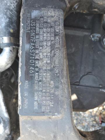 JS1GN7FA6S7101461 - 2025 SUZUKI GSX-R600 BLUE photo 9