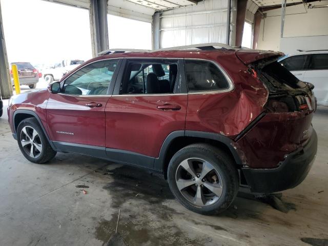 1C4PJMDN8KD162723 - 2019 JEEP CHEROKEE LIMITED მუქწითელი ფოტო 2