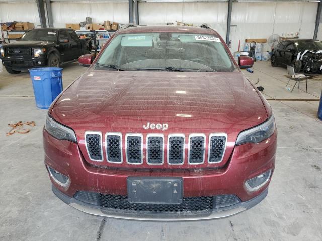 1C4PJMDN8KD162723 - 2019 JEEP CHEROKEE LIMITED მუქწითელი ფოტო 5