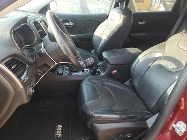 1C4PJMDN8KD162723 - 2019 JEEP CHEROKEE LIMITED მუქწითელი ფოტო 7