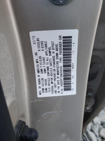 1HGCR2F73DA254225 - 2013 HONDA ACCORD EX 金色 照片 12