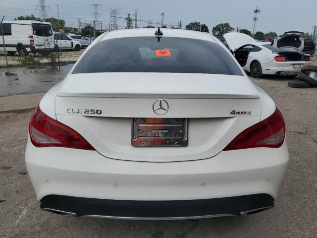 WDDSJ4GB8JN637815 - 2018 MERCEDES-BENZ CLA 250 4MATIC WHITE photo 6