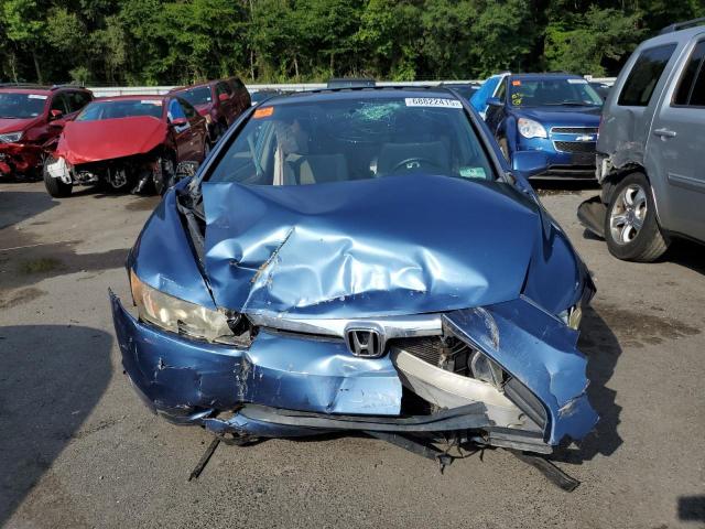 1HGFA16828L022927 - 2008 HONDA CIVIC EX BLUE photo 5